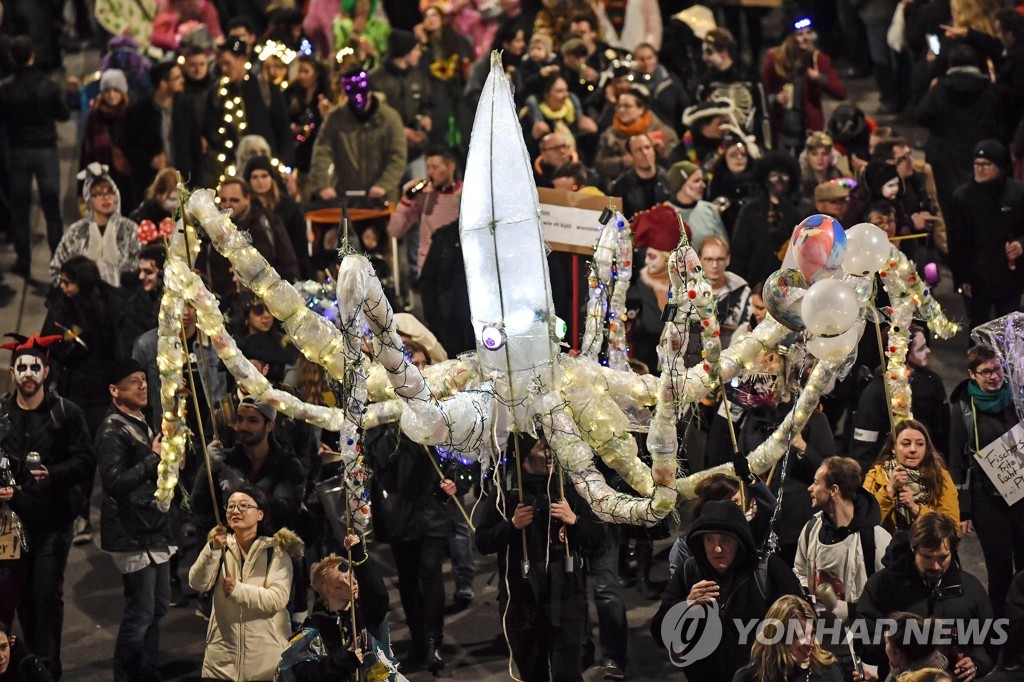 Germany Carnival Ghost Parade