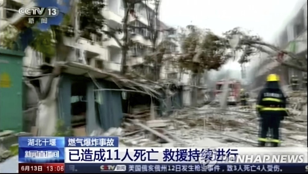 China Gas Explosion
