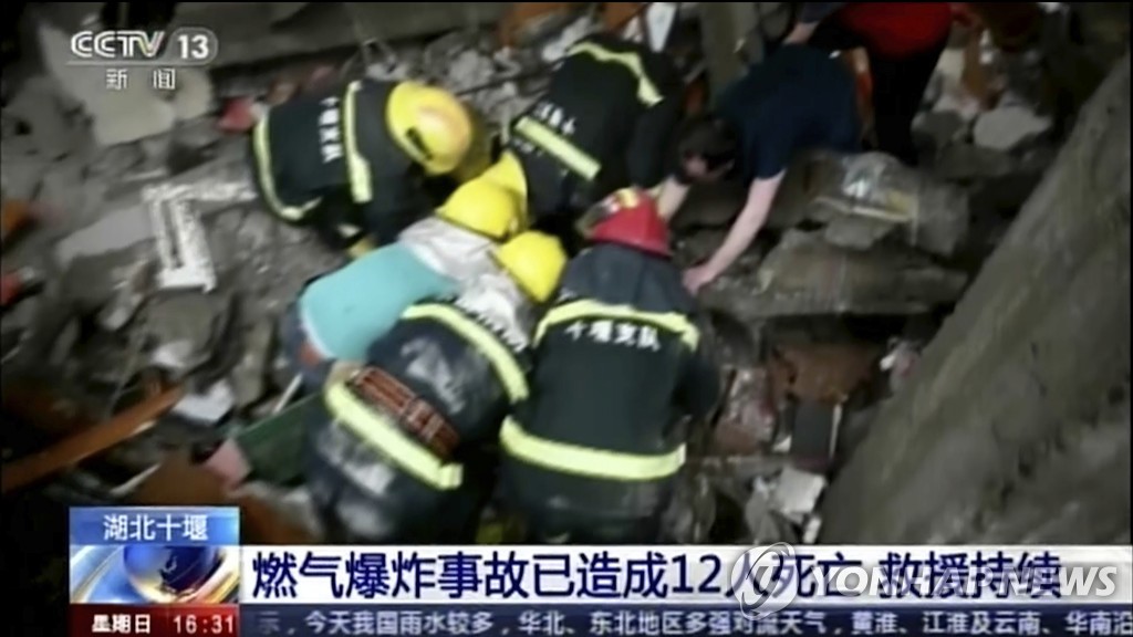 China Gas Explosion