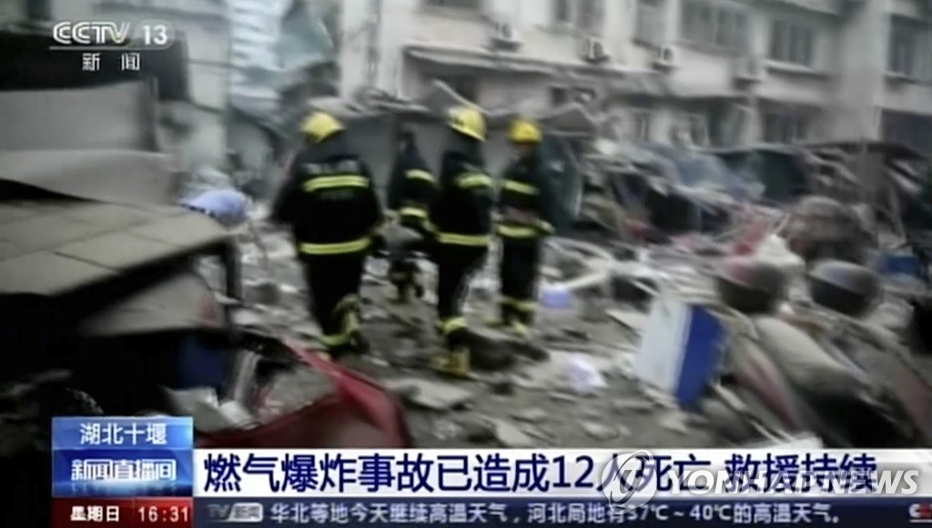 China Gas Explosion