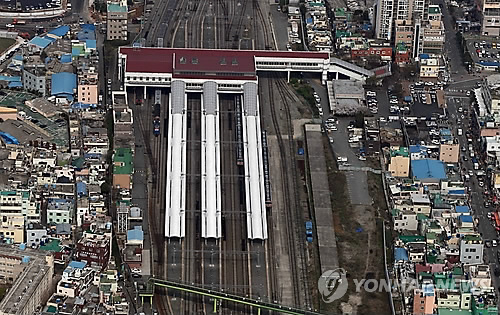 부전역 전경<연합뉴스 자료사진>