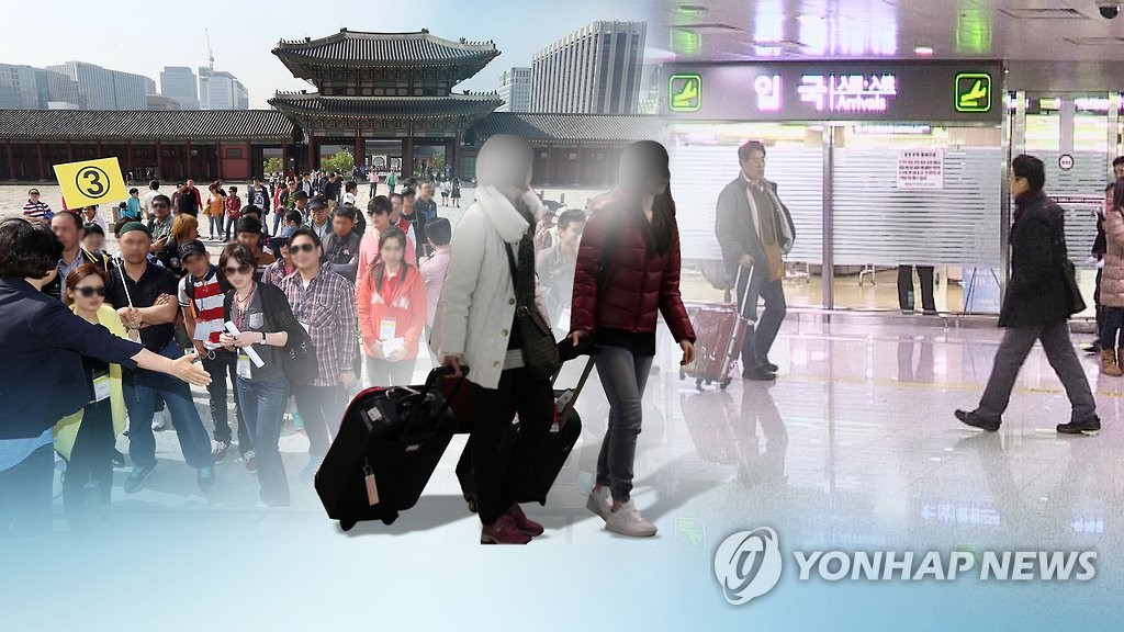 외국인 관광객(CG)