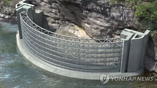 반구대 암각화 물막이 투명댐 카이네틱댐