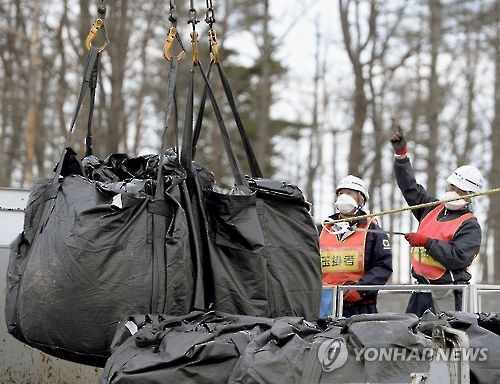 후쿠시마 원전사고로 오염된 흙