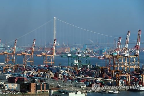 전남 광양항 컨테이너부두