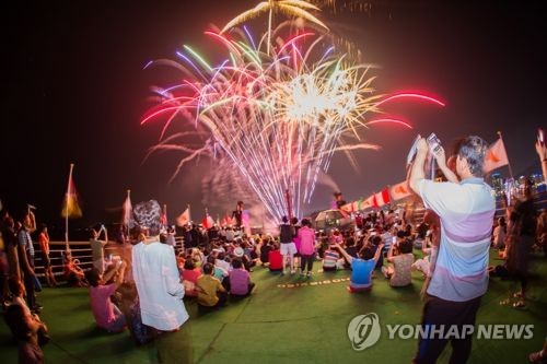 원나이트크루즈 선상 불꽃쇼