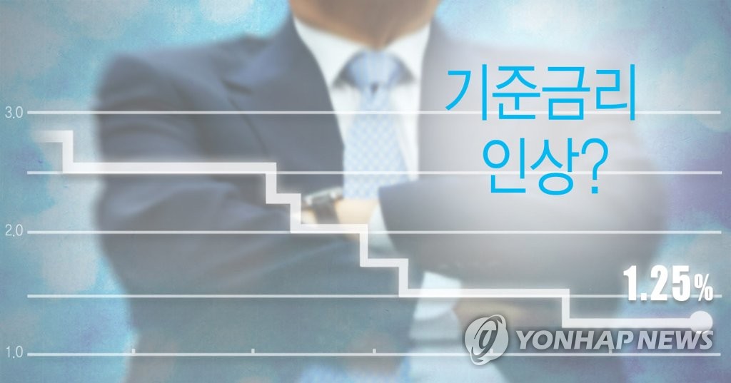 한은, 기준금리 인상 검토 첫 시사(PG)