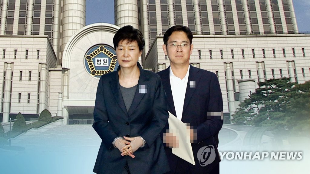 박근혜·이재용…대면 가능성은(CG)