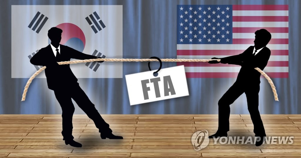 한미 FTA 재협상 줄다리기(PG)