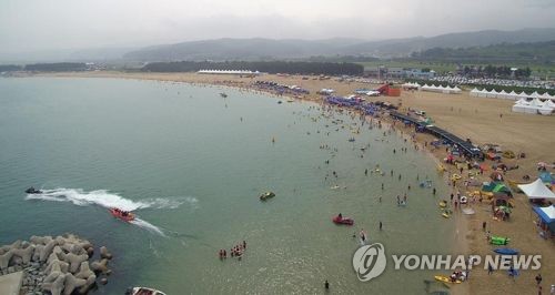 영덕 고래불 해수욕장