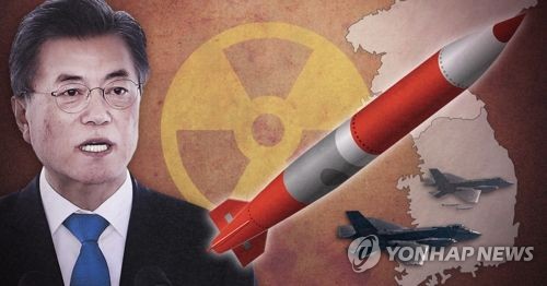 문 대통령. 전술핵 부정적 (PG)
