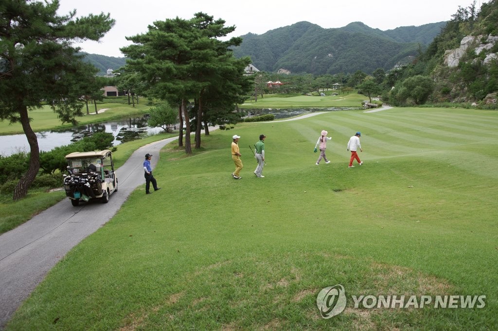 골프장 풍경.(연합뉴스 자료사진)