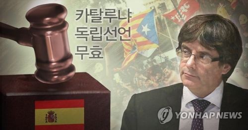 스페인 헌재, 카탈루냐 독립선언 무효 (PG)