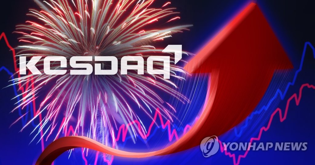 코스닥 상승 (PG)
