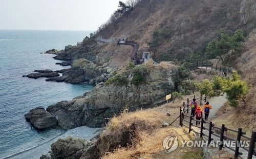 이기대 해안 산책로