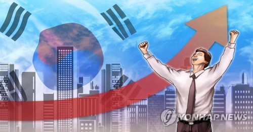 한국 경제 회복세 · 성장(PG)
