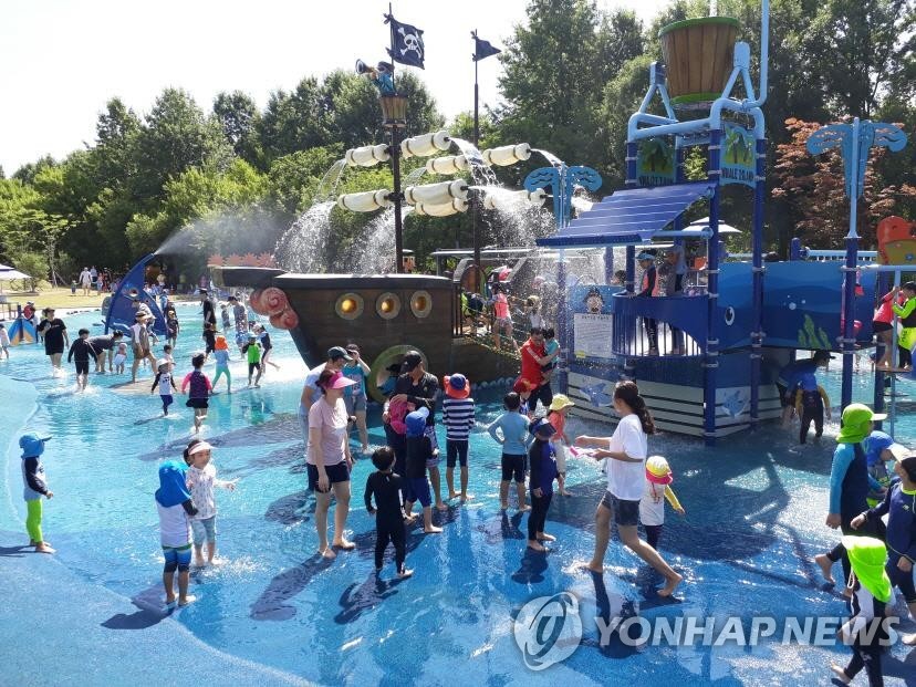 광주 시민의숲 물놀이장