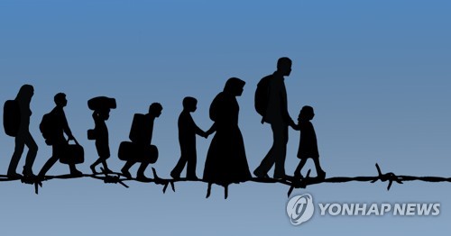 국경을 넘는 난민 (PG)