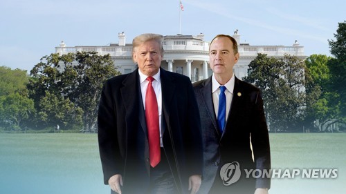 트럼프-민주 힘겨루기…'탄핵매몰' 공화 시름 (CG)