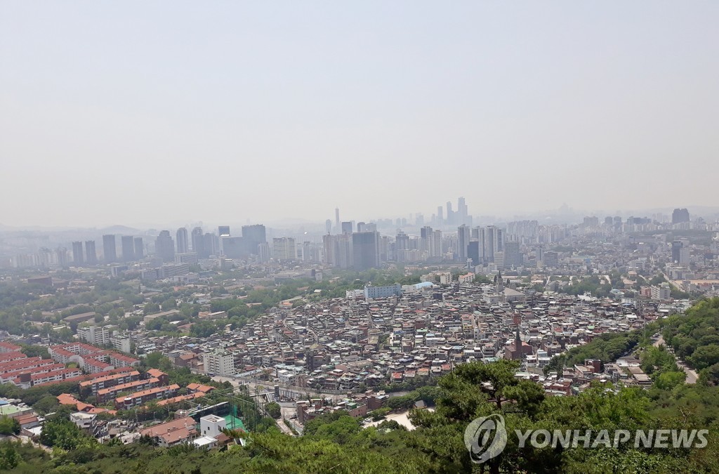 용산구 후암동 해방촌 전경