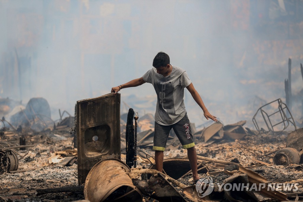 BRAZIL-FIRE-AFTERMATH