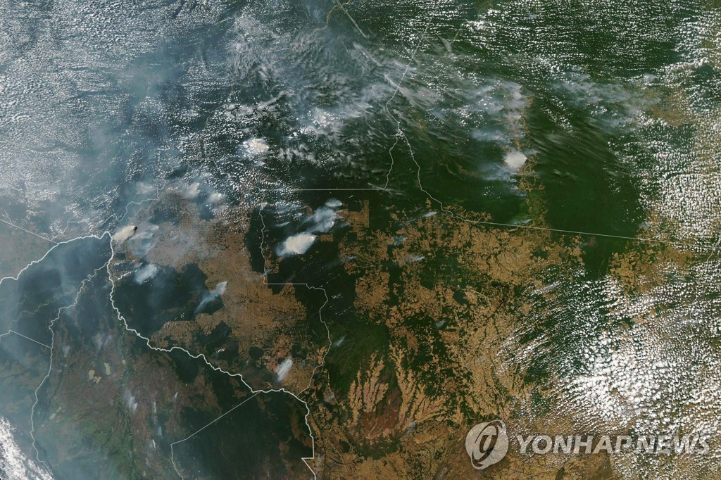 TOPSHOT-SPACE-BRAZIL-AMAZON-FIRES