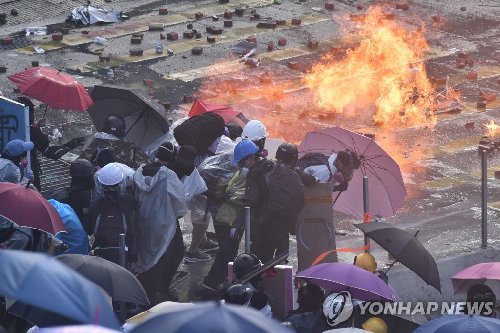 HONG KONG-CHINA-POLITICS-UNREST
