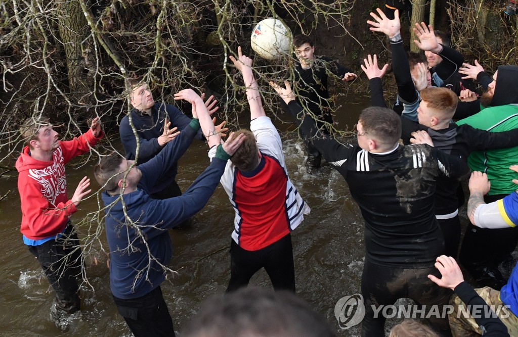 BRITAIN-LIFESTYLE-CULTURE-SPORT-SHROVETIDE
