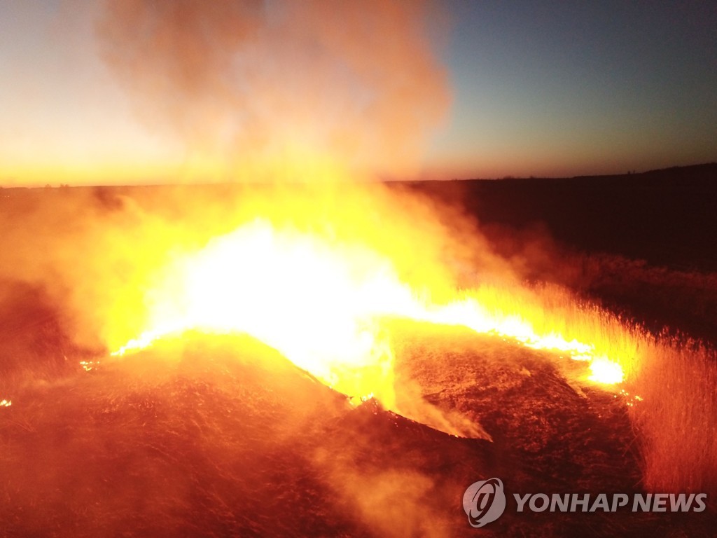 UKRAINE-DISASTER-FIRE