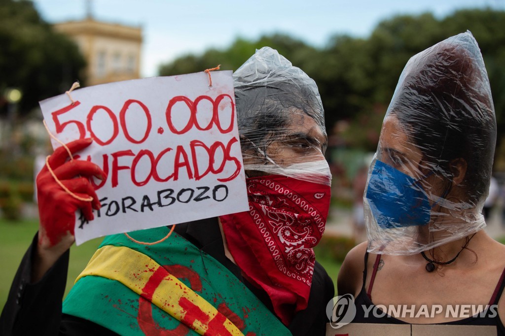 BRAZIL-HEALTH-VIRUS-PROTEST