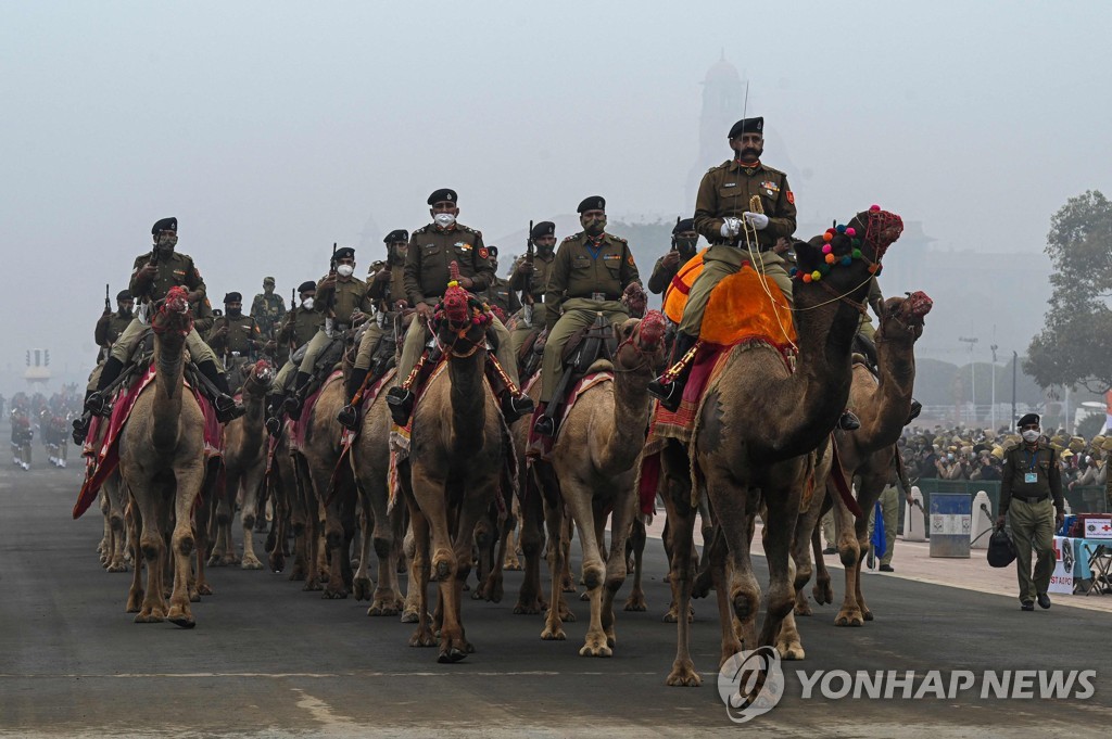 INDIA-POLITICS-REPUBLIC DAY-REHEARSAL