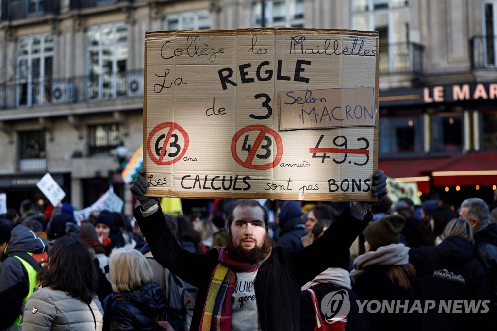 FRANCE-POLITICS-PENSIONS-STRIKE-DEMONSTRATION