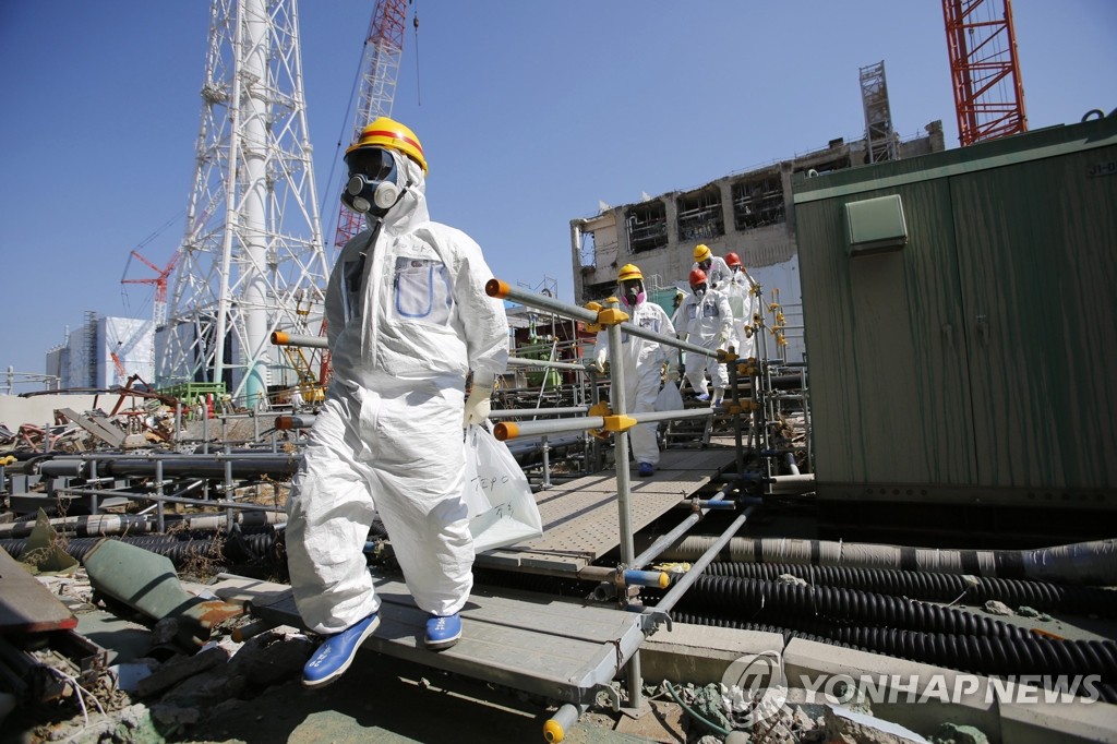 일본 후쿠시마 제1원전(EPA.연합뉴스)