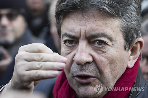 프랑스 대선 강경좌파 후보 장뤼크 멜랑숑