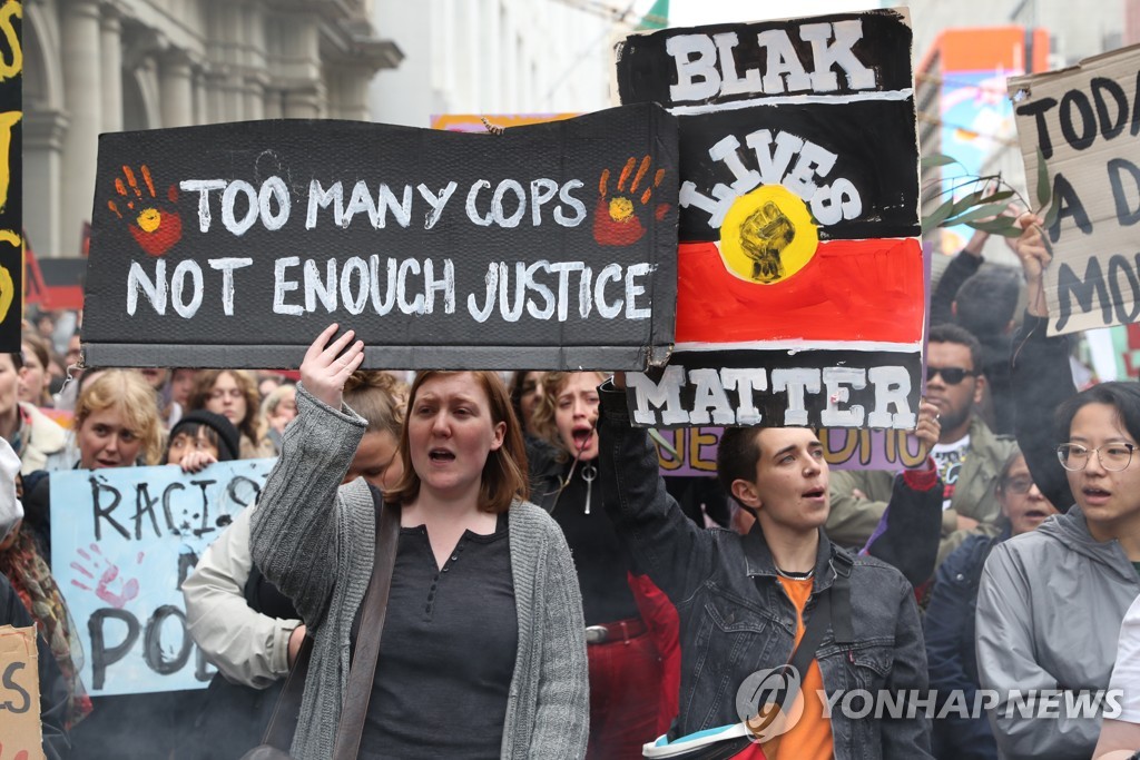 AUSTRALIA HUMAN RIGHTS PROTEST