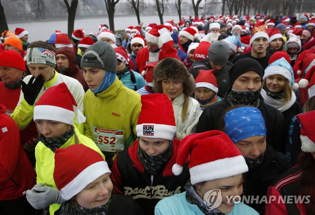 BELARUS SANTA RUN
