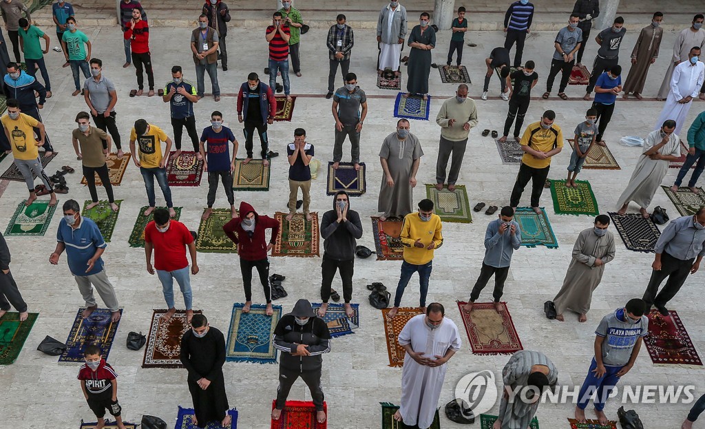 MIDEAST ISRAEL PALESTINIAN CORONAVIRUS EID AL-FITR