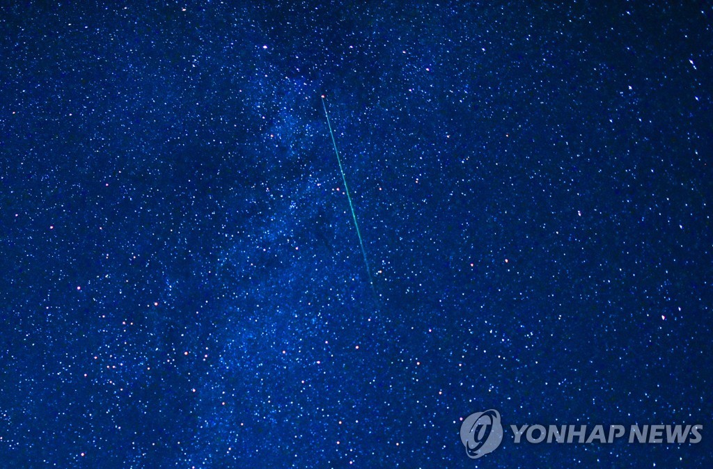 NORTH MACEDONIA ASTRONOMY NATURE PERSEID METEOR SHOWER