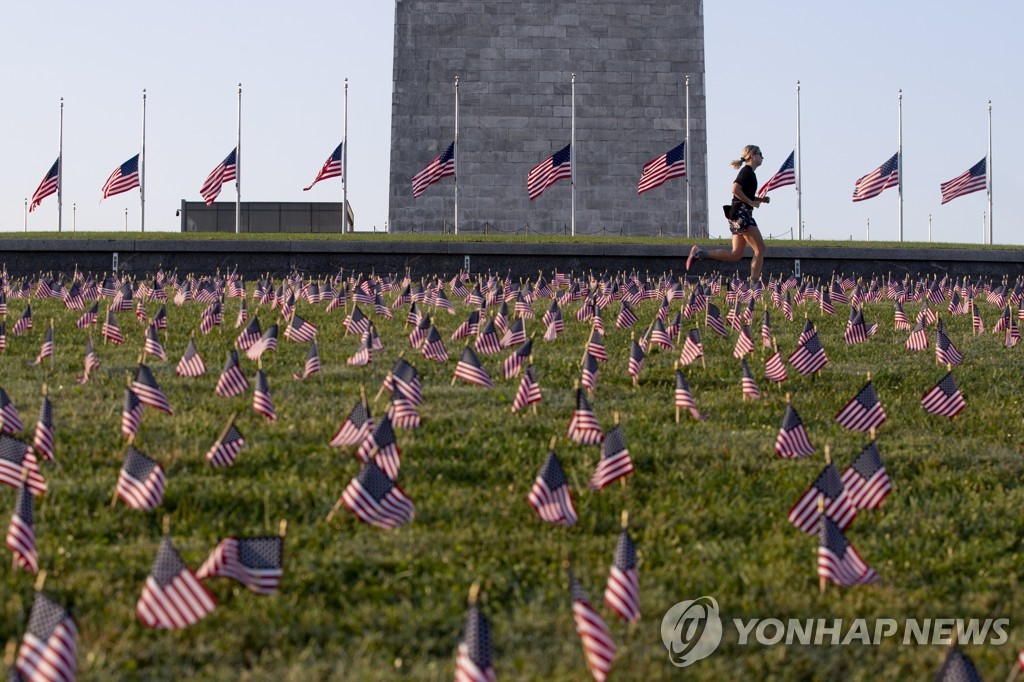 USA PANDEMIC CORONAVIRUS COVID19 MEMORIAL