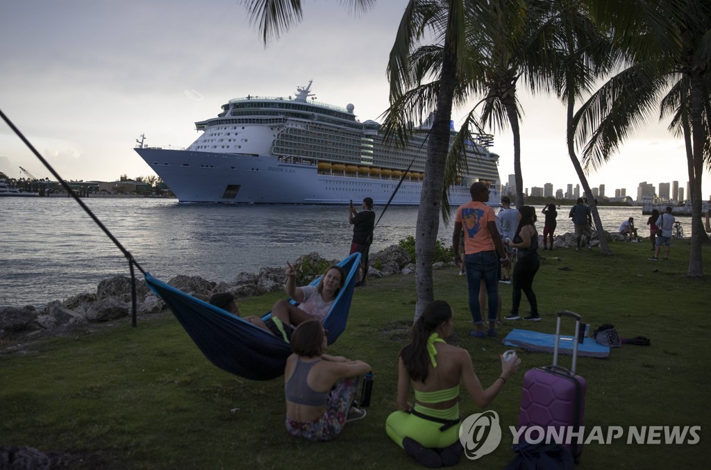 US-ROYAL-CARIBBEAN-CONDUCTS-TEST-CRUISE-OF-ITS-FREEDOM-OF-THE-SE