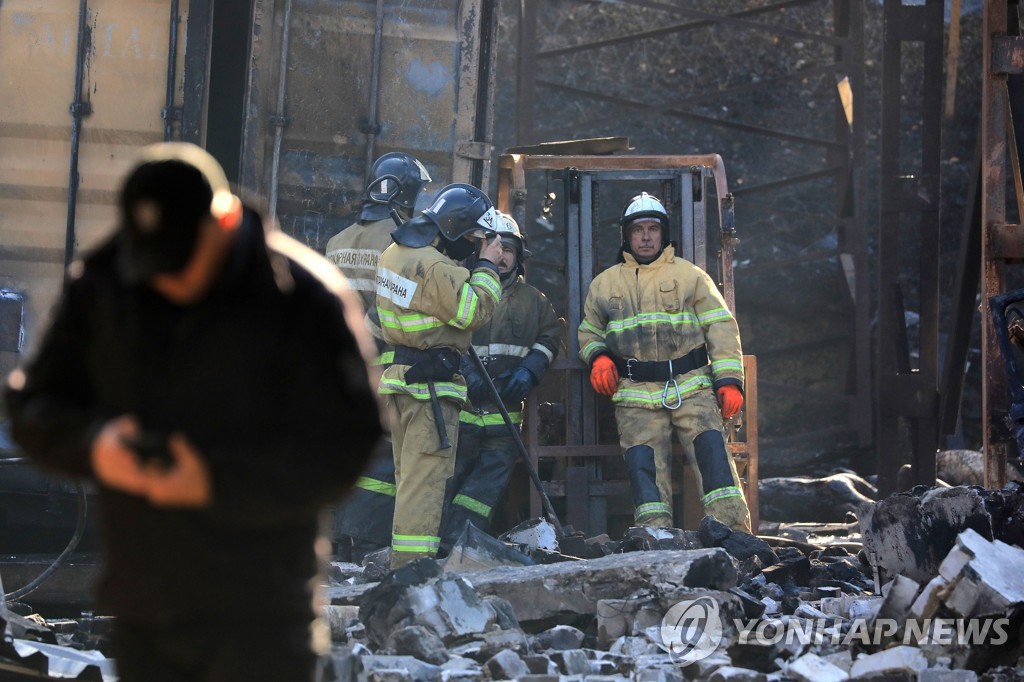 Fire hits gunpowder factory in Ryazan Region, Russia