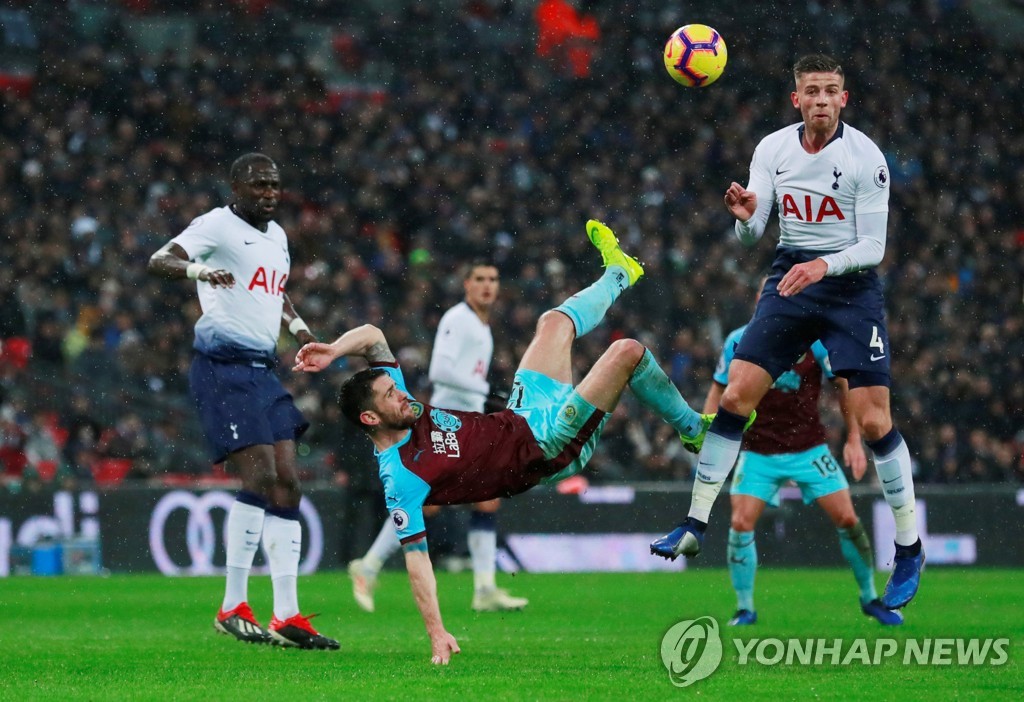 SOCCER-ENGLAND-TOT-BUR/