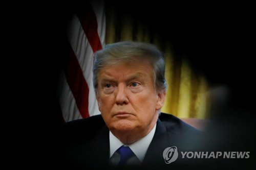 도널드 트럼프 미 대통령
