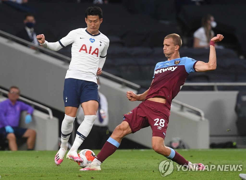 SOCCER-ENGLAND-TOT-WHU/REPORT