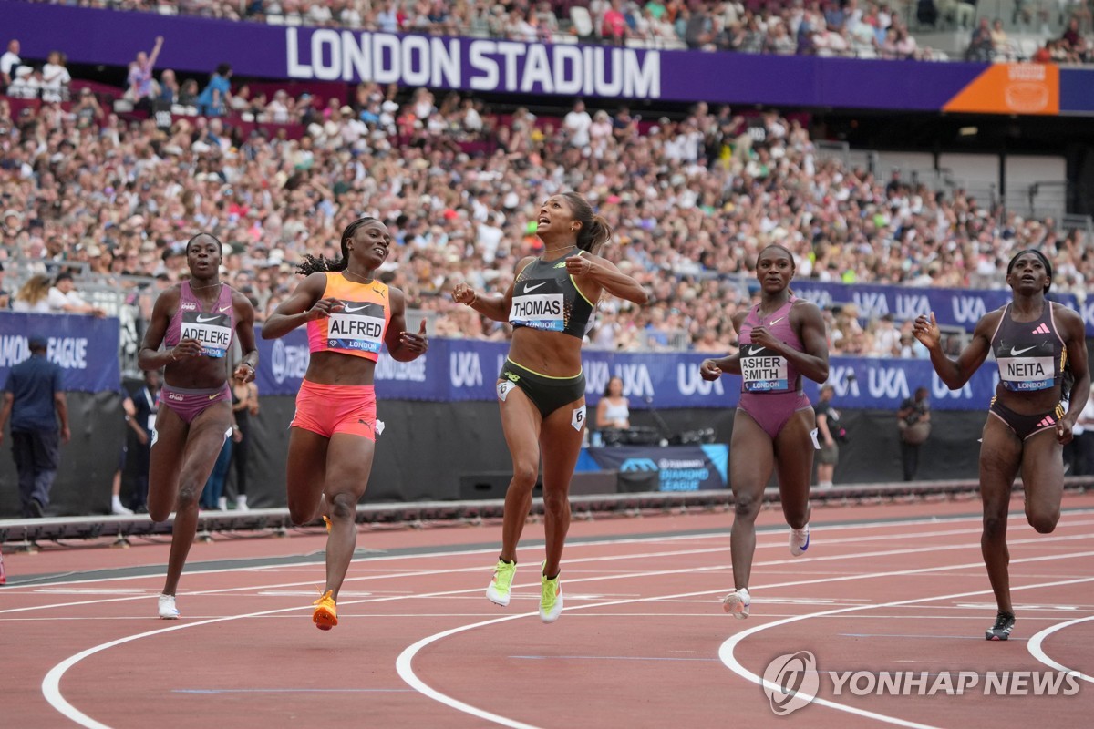 육상 여자 200ｍ 경기