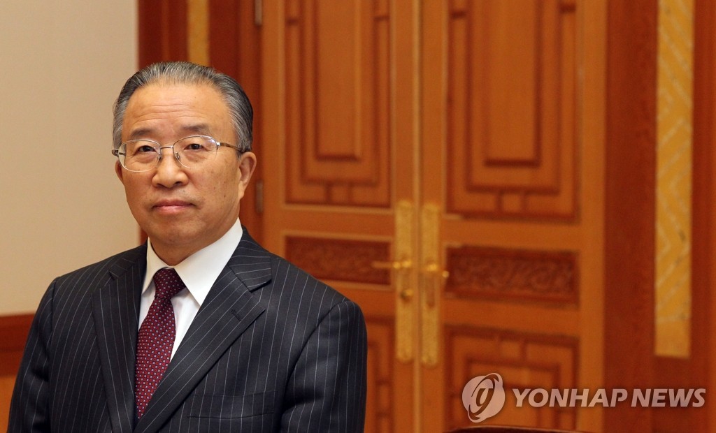 이대통령 기다리는 다이빙궈