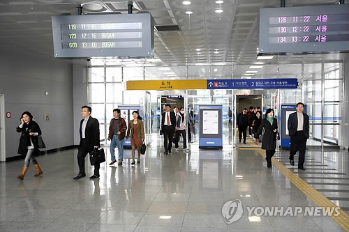 '교통 오지'서 국가 교통의 주요 거점으로 성장하고 있는 KTX 울산역.(자료사진)