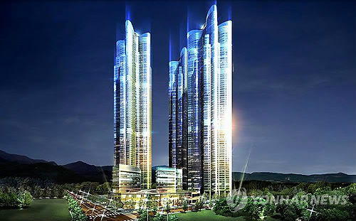 부산 해운대 두산 위브 더 제니스(자료)