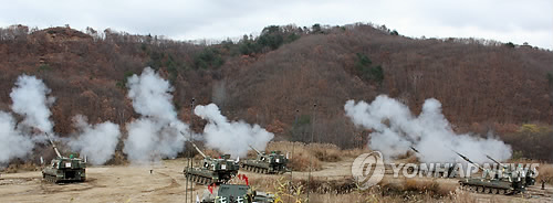 막강화력 자랑하는 K-9 자주포