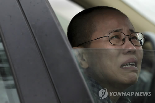 류샤오보의 부인 류샤 (AP=연합뉴스)